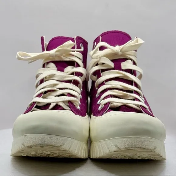 Converse Chuck Taylor All Star Lugged 2.0 High Top Sneakers Purple Wms Size 8.5