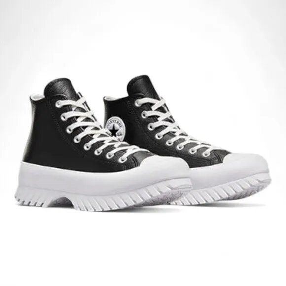 Converse Chuck Taylor All Star Lugged 2.0 Leather Sneakers US Mens 9.5 Wn 11.5