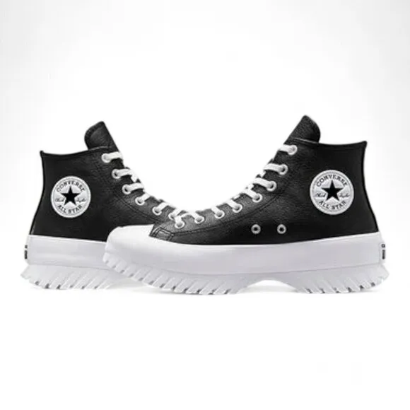 Converse Chuck Taylor All Star Lugged 2.0 Leather Sneakers US Mens 9.5 Wn 11.5