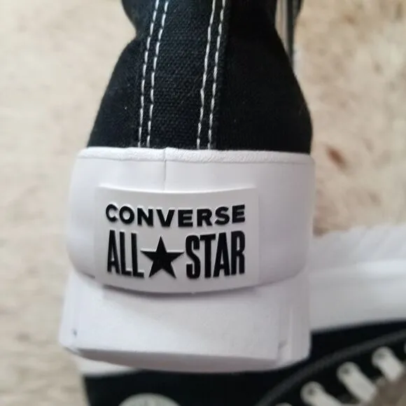 CONVERSE Chuck Taylor All Star Lugged Hi Top Sneakers in Black Size 9.5 NEW