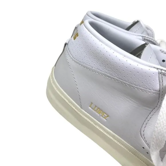 Converse CONS Louie Lopez Pro Mid Top White Men’s Leather Size Sneakers 171984C