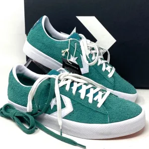 Converse Cons PL Vulc Pro Low Top Shoes Suede Men's Green Suede Sneakers A02134C