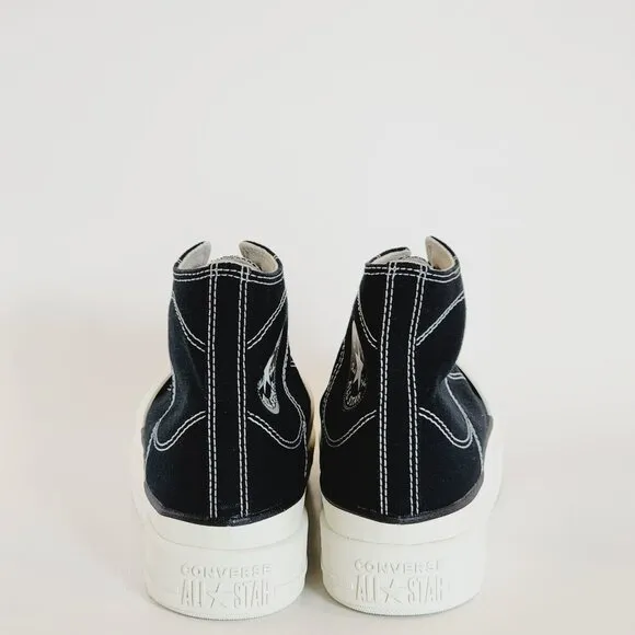 Converse CTAS Construct Black/Vintage White/Egret Sneakers A05094C NWT