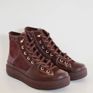 Converse CTAS Construct 'Eternal Earth' Leather &amp; Suede Sneakers A05616C NWT
