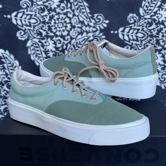 Converse Skid Grip OX Oil Green/Malachite Green MEN`S
