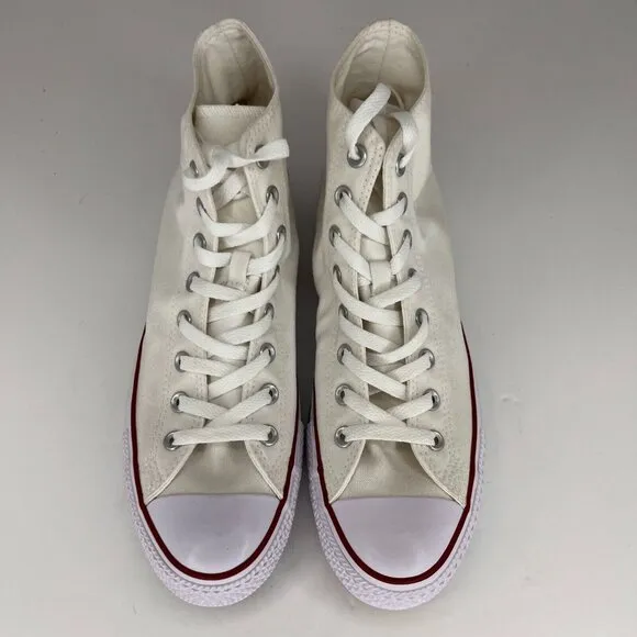 Converse Unisex M7650 White Chuck Taylor All Star Hi Top Size 9M 11W Sneakers