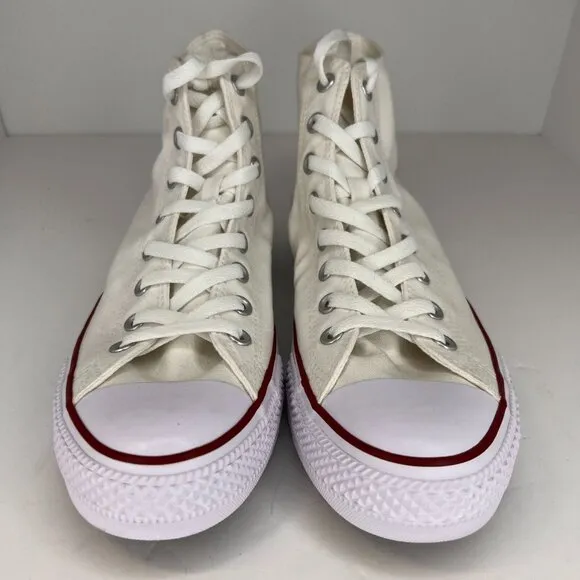 Converse Unisex M7650 White Chuck Taylor All Star Hi Top Size 9M 11W Sneakers