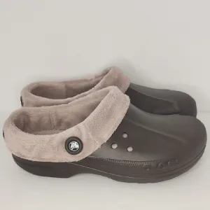 CROCS Men's Brown and Tan Loafers