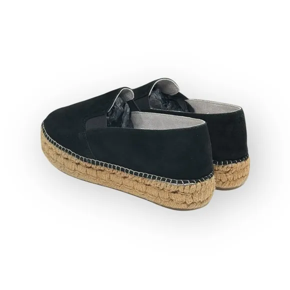 Cruz’n Shoes by Menorquinas USA 𖦹 Double Sole Espadrilles 𖦹 Black Suede 𖦹 37