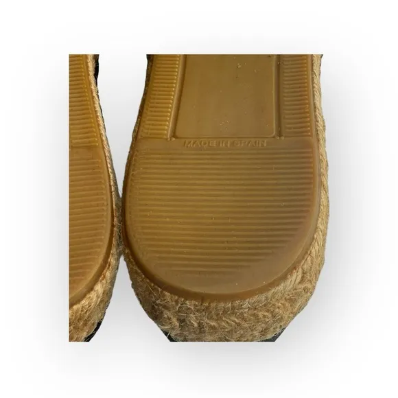 Cruz’n Shoes by Menorquinas USA 𖦹 Double Sole Espadrilles 𖦹 Black Suede 𖦹 37