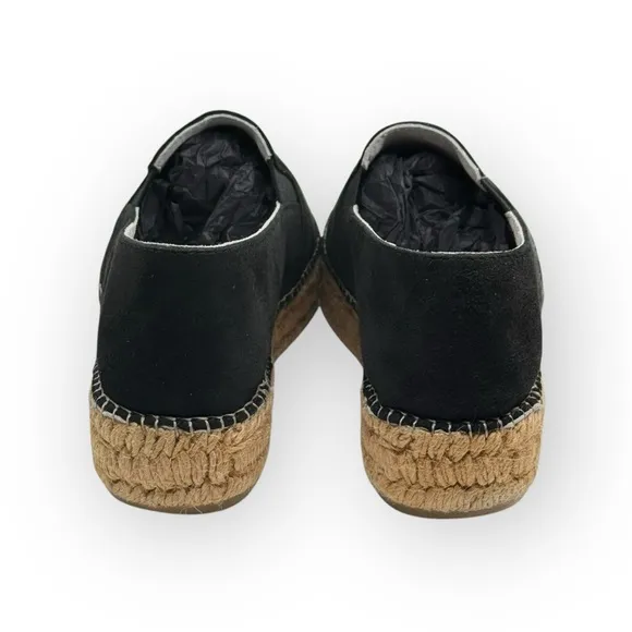 Cruz’n Shoes by Menorquinas USA 𖦹 Double Sole Espadrilles 𖦹 Black Suede 𖦹 37