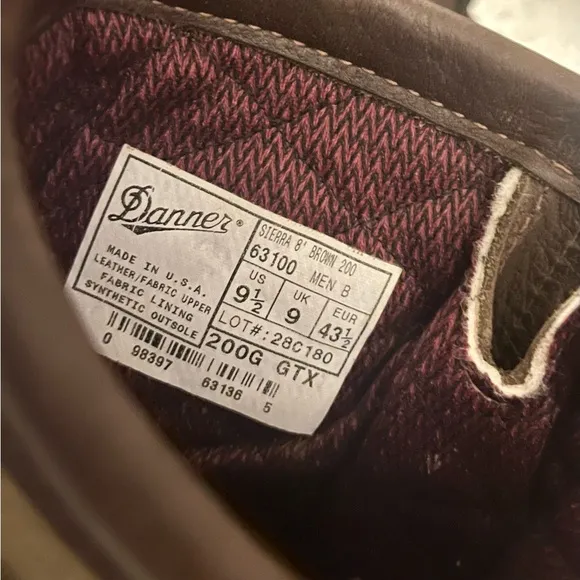 DANNER - Men’s Sierra 9.5 B