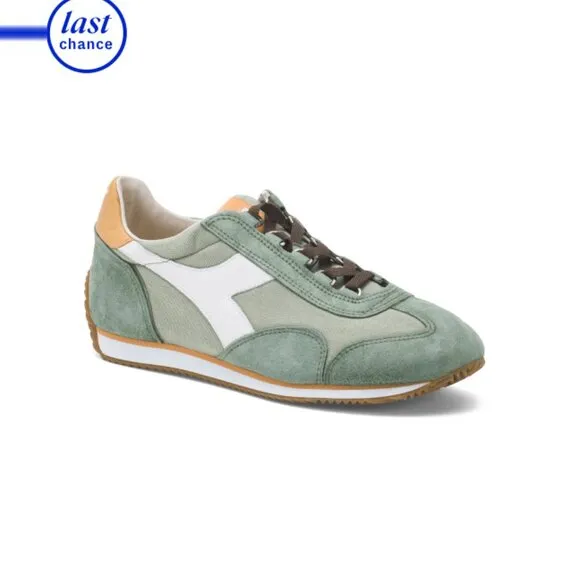 DIADORA Green Tea Unisex Suede And Canvas Equip H Sneakers