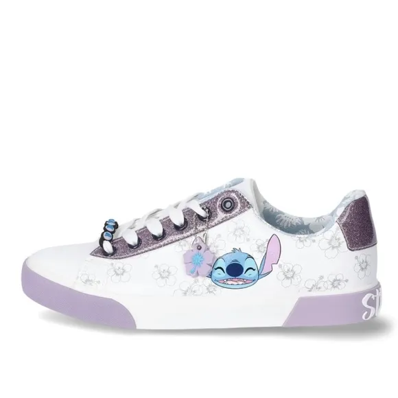 Disney Stitch Women's Low Top Lace Up Sneakers
