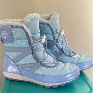 Disney x Sorel Light Blue Winter Boots