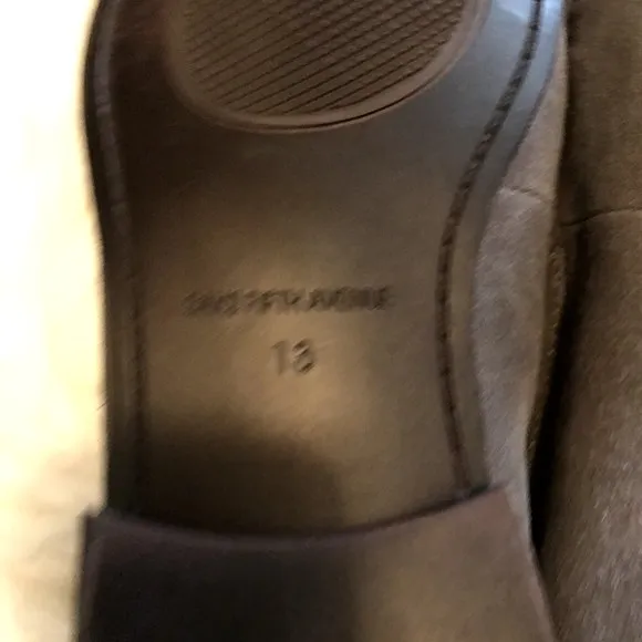 Donatello Perforated-Suede Mocassin Loafers Saks Fifth Avenue 13M