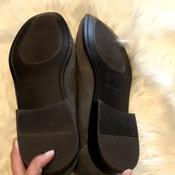 Donatello Perforated-Suede Mocassin Loafers Saks Fifth Avenue 13M