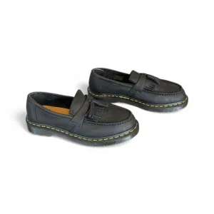 Dr Martens Adrian Tassel Loafers Black Leather Womens Size 9