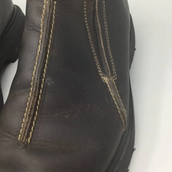 Dr. Martens Brown Leather Slip On Loafers M 11