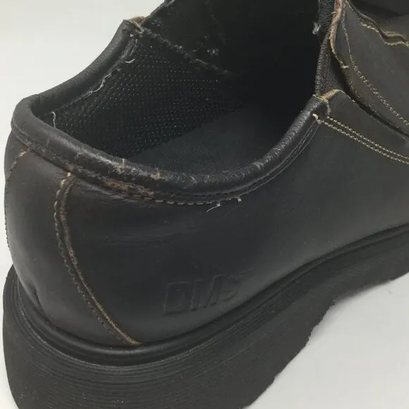 Dr. Martens Brown Leather Slip On Loafers M 11