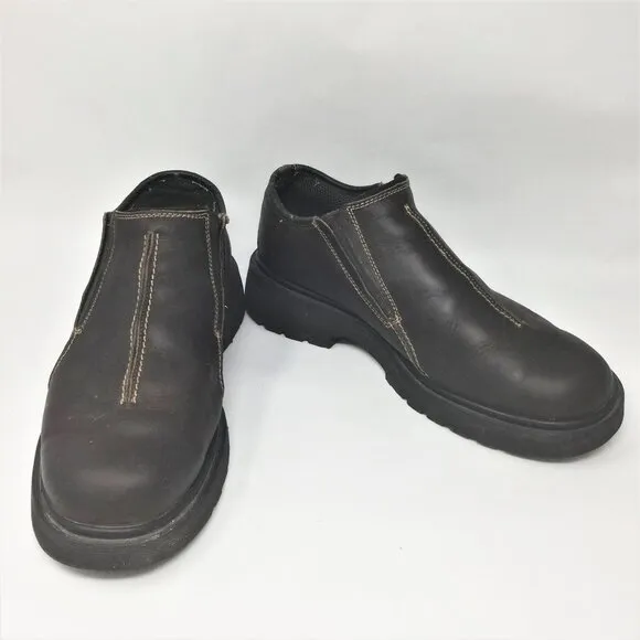 Dr. Martens Brown Leather Slip On Loafers M 11