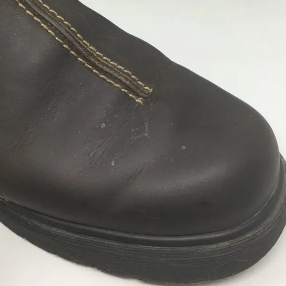 Dr. Martens Brown Leather Slip On Loafers M 11