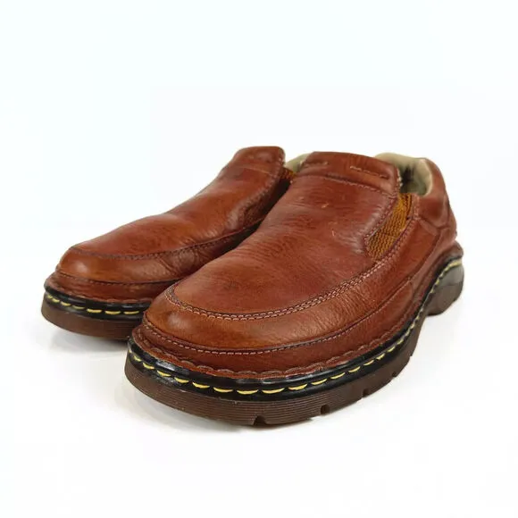 Dr. Martens Y2K SlipOn Chunky Leather Loafers Mens Size 7/Womens 8 Retro Grandpa