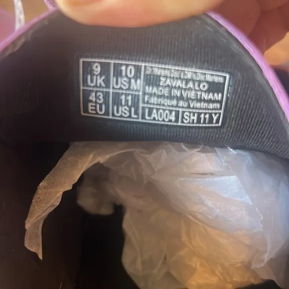 Dr. Martens Zavala Lo Purple Shoes