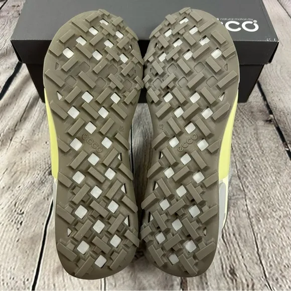 ECCO BIOM 2.1 X Country Sneakers Lace Up Concrete/Sherbet 11-11.5(US) 42(EU) NEW