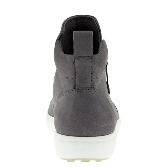 ECCO Womens Soft 7 Leather Zipper Casual and Fashion Sneakers Size 40/9-9.5