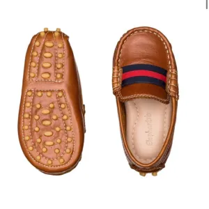 ELEPHANTITO Club Loafer Toddler Natural Brown