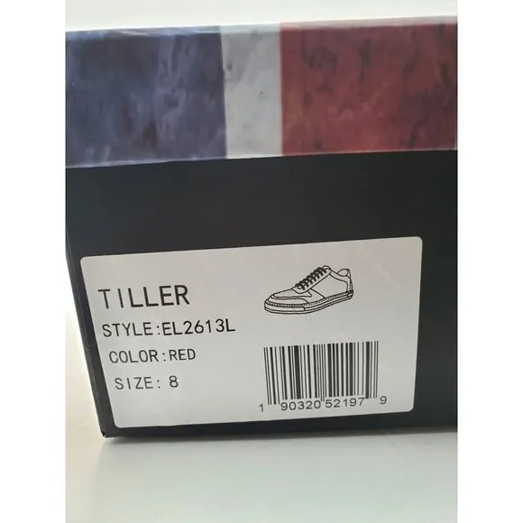 English Laundry Men's Size 8 Tiller Lace up Fashion Sneakers