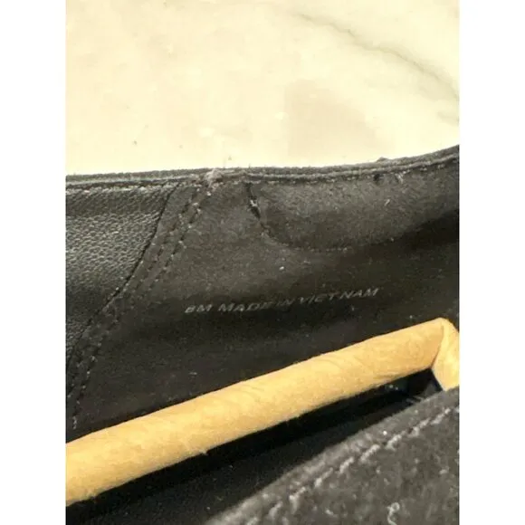 Everlane The Day Glove Flats in Black Suede 8 New Womens Shoes Ballet