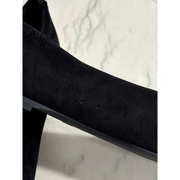 Everlane The Day Glove Flats in Black Suede 8 New Womens Shoes Ballet