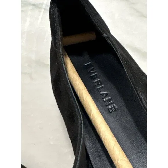 Everlane The Day Glove Flats in Black Suede 8 New Womens Shoes Ballet