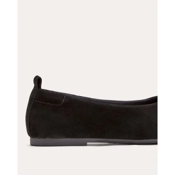 Everlane The Day Glove Flats in Black Suede 8 New Womens Shoes Ballet
