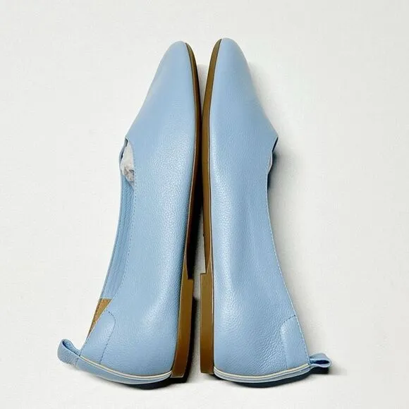 Everlane The Italian Leather Day Glove in Sky Blue Flats Ballets Size 6.5 NEW