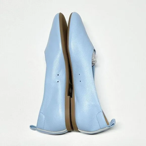 Everlane The Italian Leather Day Glove in Sky Blue Flats Ballets Size 6.5 NEW