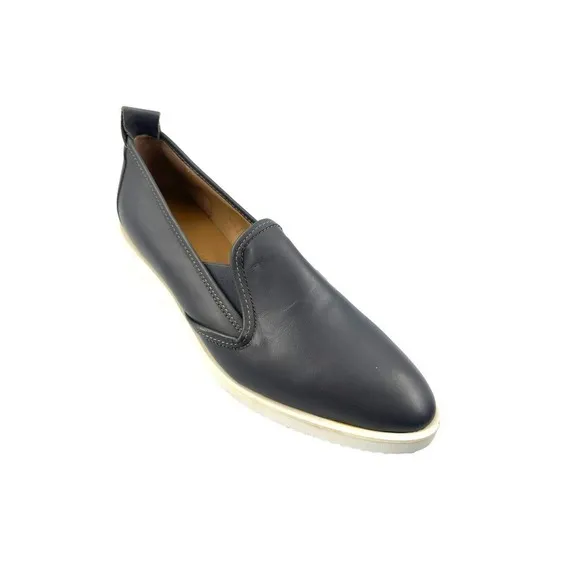 Everlane The Leather Street Shoe Point Toe Sneaker Grey Size 9