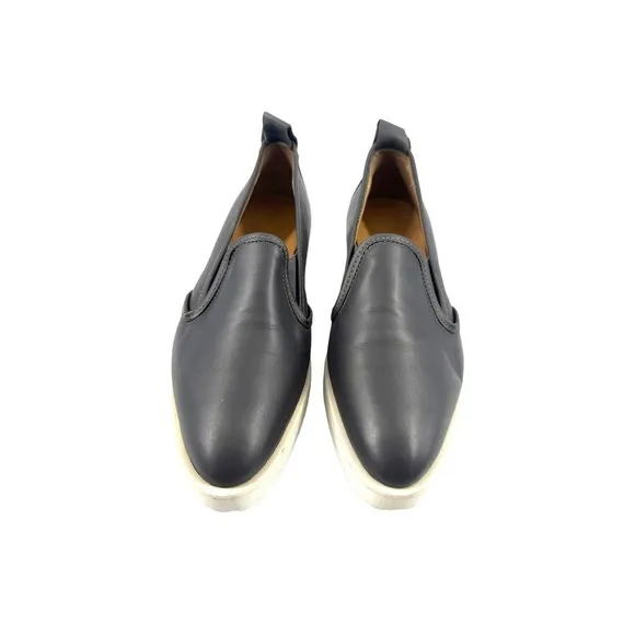 Everlane The Leather Street Shoe Point Toe Sneaker Grey Size 9