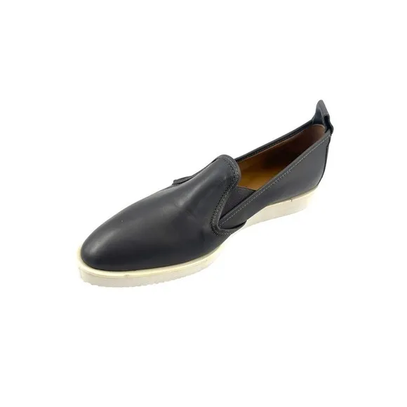 Everlane The Leather Street Shoe Point Toe Sneaker Grey Size 9