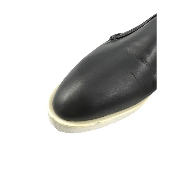 Everlane The Leather Street Shoe Point Toe Sneaker Grey Size 9