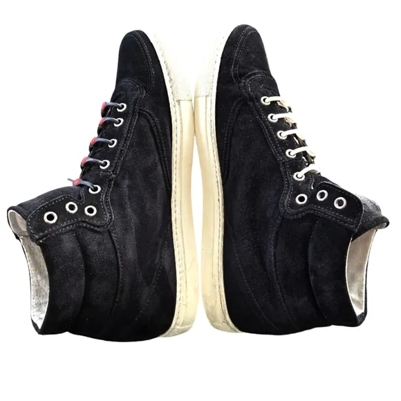 Extremely Rare Designer Galliano Men's High-Top Sneakers Sz 9.5-10 Numbered 1214