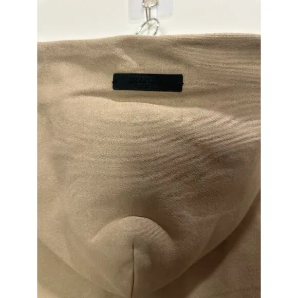 Fear of God Essentials Hoodie XL Desert Sand | Streetwear Sweatshirt | NWT