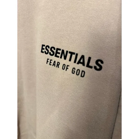 Fear of God Essentials Hoodie XL Desert Sand | Streetwear Sweatshirt | NWT