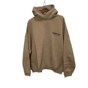 Fear of God Essentials Hoodie XL Desert Sand | Streetwear Sweatshirt | NWT