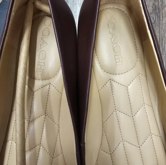 Flats, ballet, casual, office, luxury, designer, coach, shoes, women's, travel,