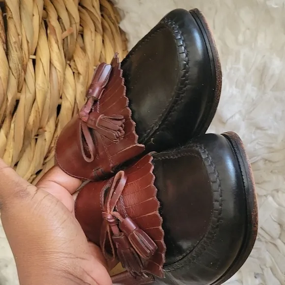 Florsheim brown and black men mocassin loafers