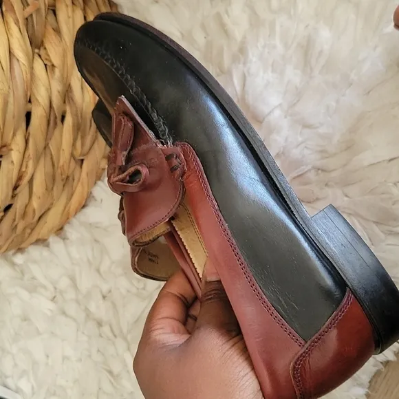 Florsheim brown and black men mocassin loafers