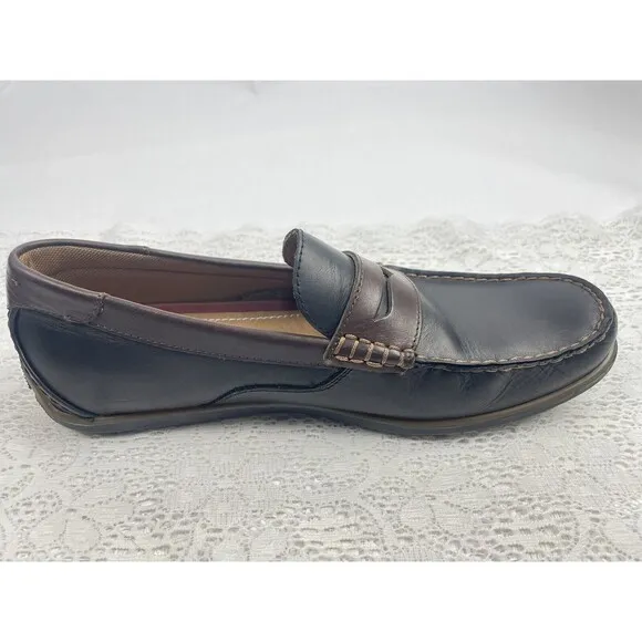 Florsheim Loafers Mens Size 9.5 M Shoes Slip On Leather Comfort Black NWOT